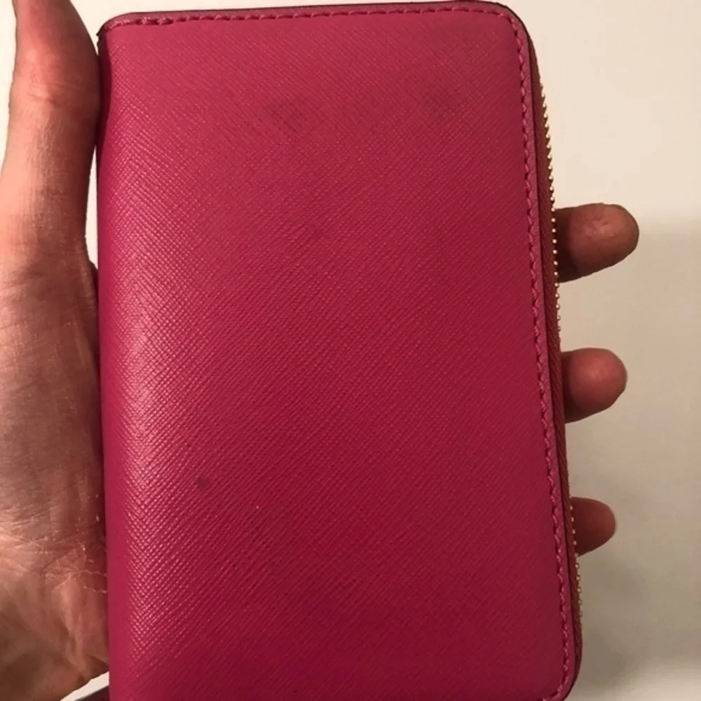 Michael kors pink wristlet wallet clutch